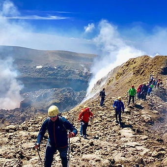 Etna trekking